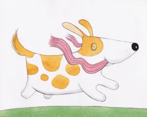 Dog PRINT Alison Lester