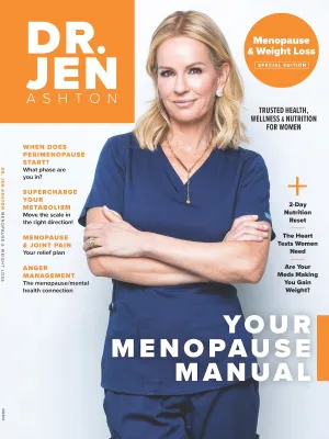 Dr. Jen Ashton - 3rd Edition: Menopause Manual, Phases, 2-Day Nutrition Reset, Metabolism, Pain Relief, Weight Loss, Medication, Anger, Heart Tests  More