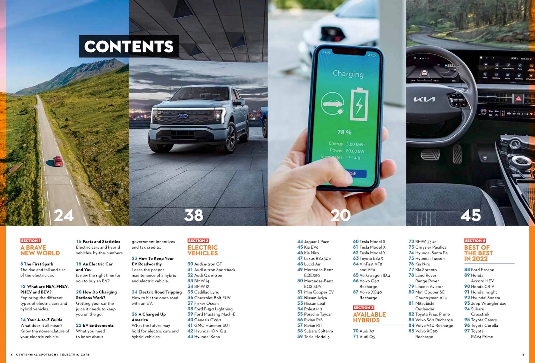 Electric Cars - The Complete Guide: 65 Top Vehicles On The Market, Expert Reviews, Newest Tech, Maximizing Range, Tax Credits, Home Charging & Hybrids