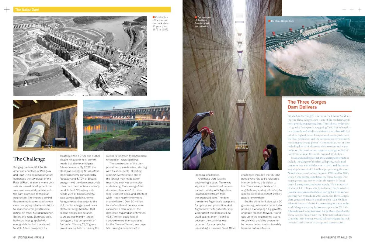 Engineering Marvels - Skyscrapers, Mega-Dams, Underground Cities, Space Telescopes, The Chunnel, Itaipu Dam, James Webb Space Telescope, Millau Viaduct, Great Wall Of China, Burj Khalifa & More!