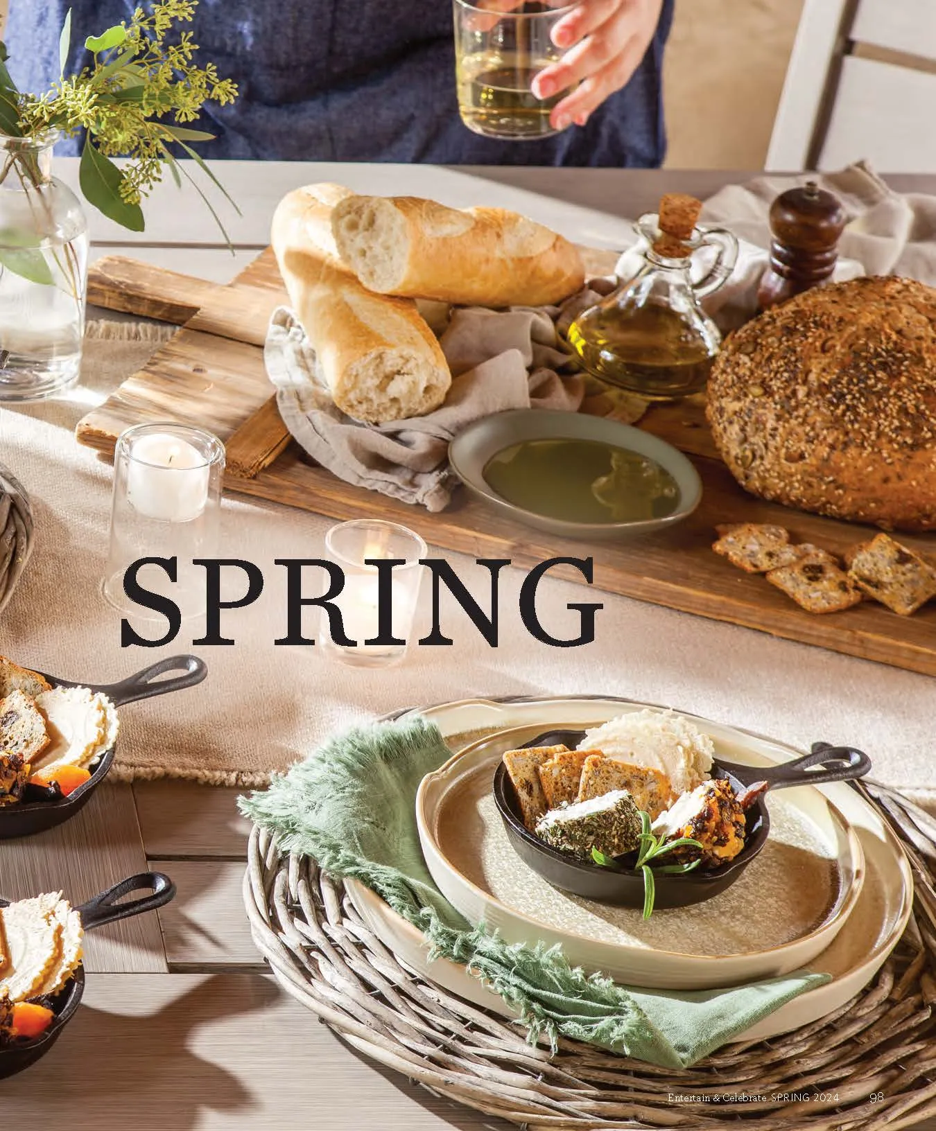Entertain & Celebrate - 131 Fresh Ideas To Welcome Spring, Table Arrangements, Alfresco Settings, Festive Gatherings, Party Menus, Flower Arrangements, Mother's Day Brunch, Recipes, Dcor & More!