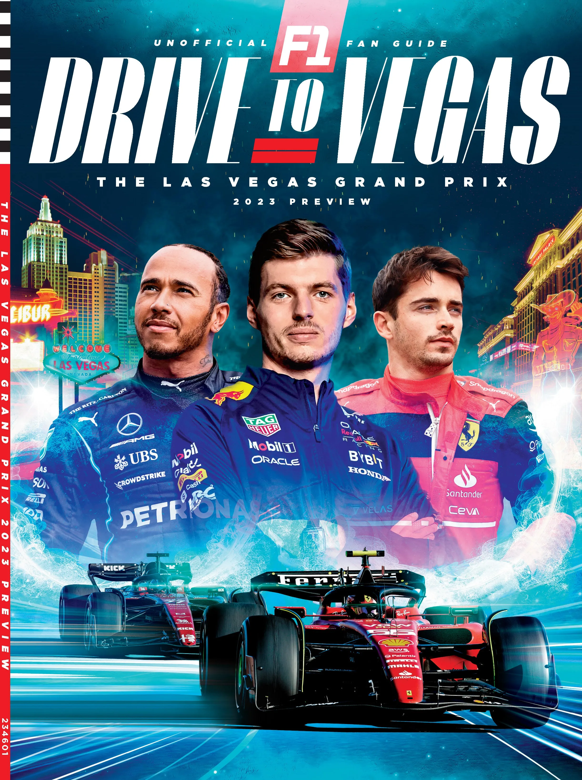 F1 Drive to Vegas - The Las Vegas Grand Prix 2023 Preview: Formula 1 Netflix, Red Bull Racing, Cars, Aston Martin, Ferrari, McLaren, Driver Profiles, Lewis Hamilton, Max Verstappen & Charles Leclerc!
