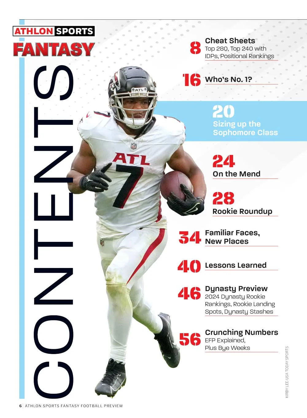 Fantasy Football 2024 - Athlon Sports: 350  Player Reports, 280 Player Big Board, 10-Page Dynasty Guide, Cheat Sheets, Positional Rankings, Coaching Beats Talent, Rookies, Key Stashes & Who's No. 1?