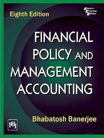 Financial Policy And Management Accounting