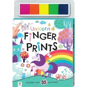 Finger Print Art: Unicorn