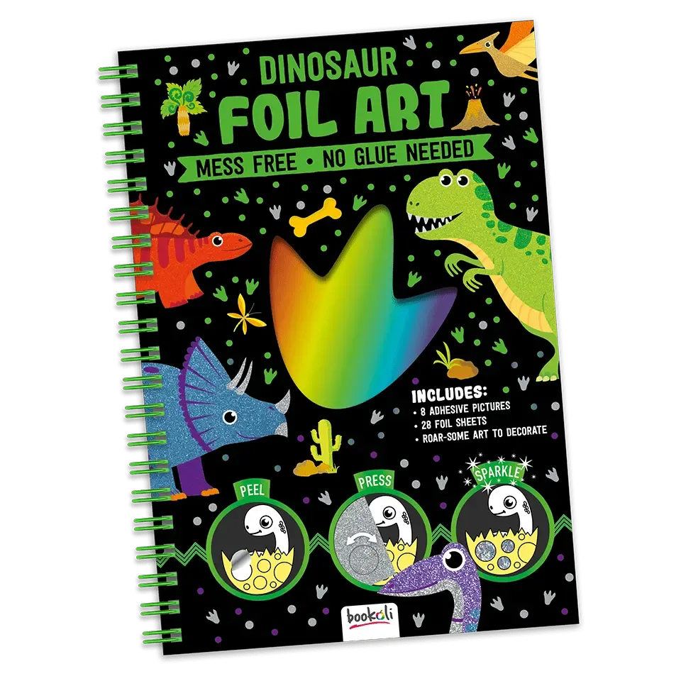 Foil Art: Dinosaur