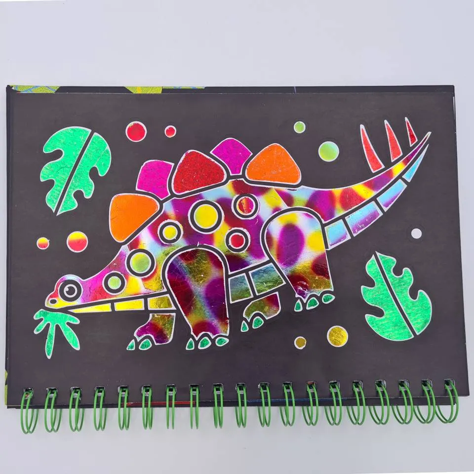 Foil Art: Dinosaur