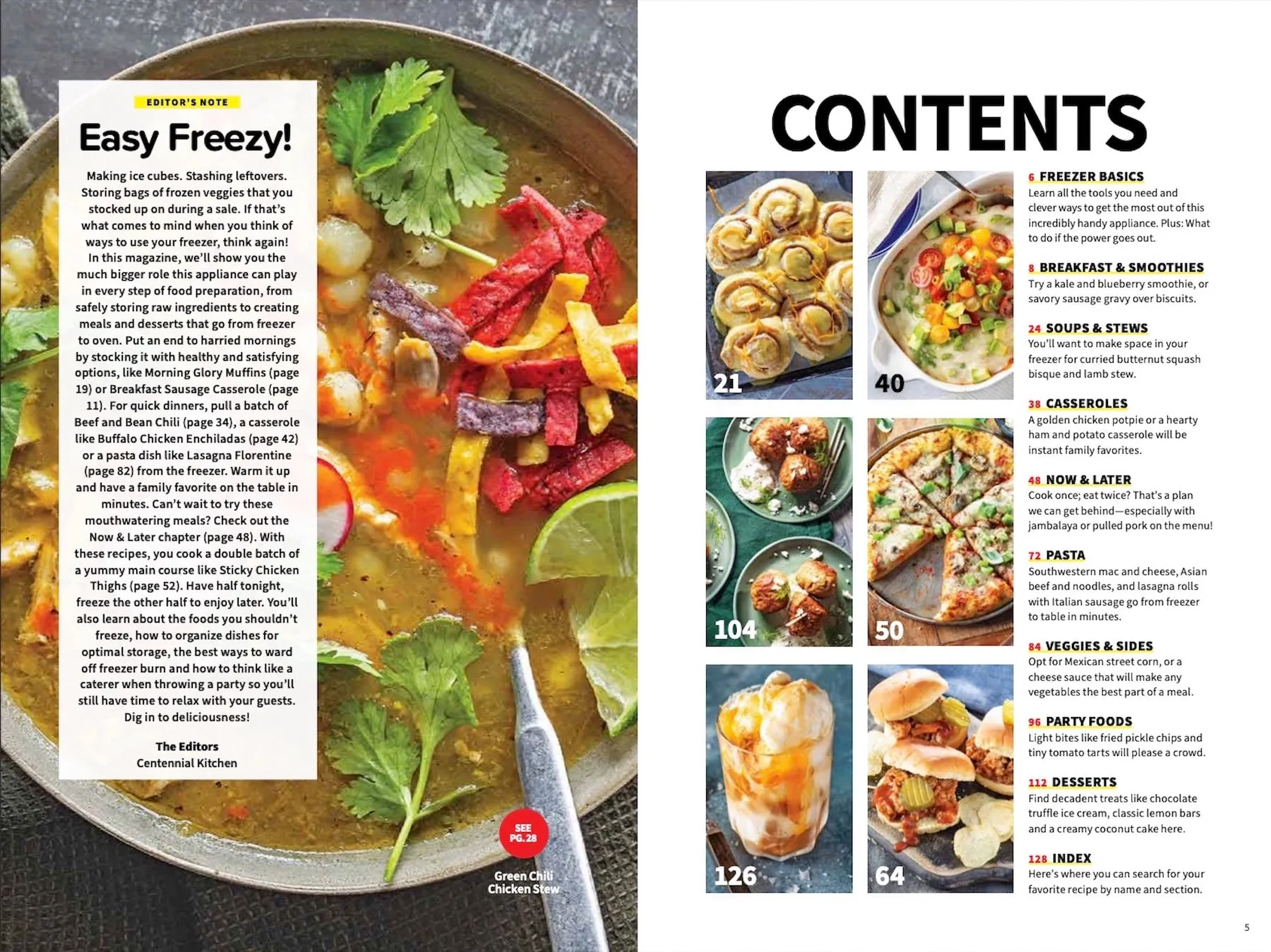 Freezer Recipes - 110 All-New Recipes: Breakfasts, Casseroles, Pasta, Desserts, Party Foods, Soups, Stews, Storage, Freezer Burn, Vacuum Seal Tips, Flavor Lock Techniques, Money & Time Saving Meals!