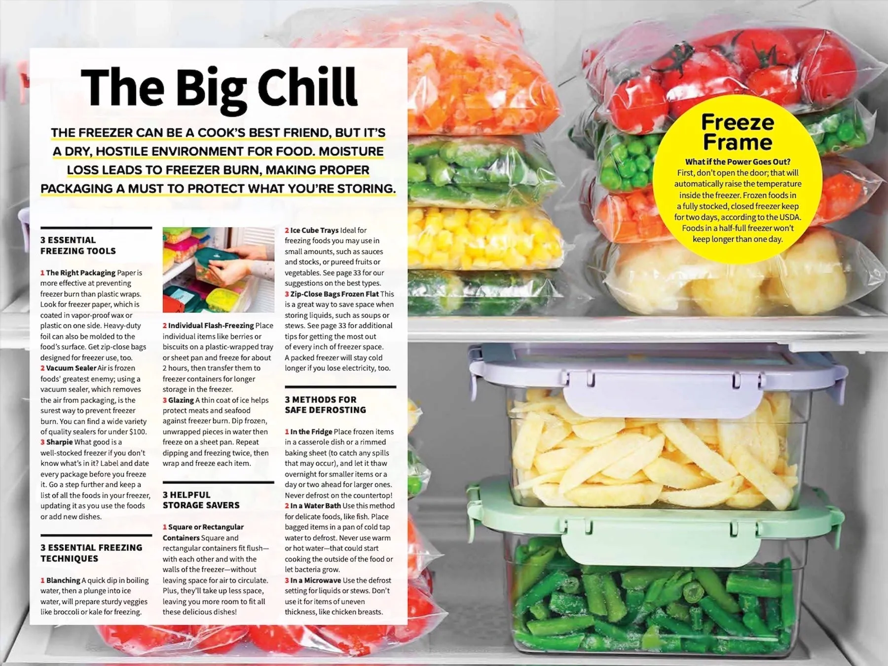 Freezer Recipes - 110 All-New Recipes: Breakfasts, Casseroles, Pasta, Desserts, Party Foods, Soups, Stews, Storage, Freezer Burn, Vacuum Seal Tips, Flavor Lock Techniques, Money & Time Saving Meals!