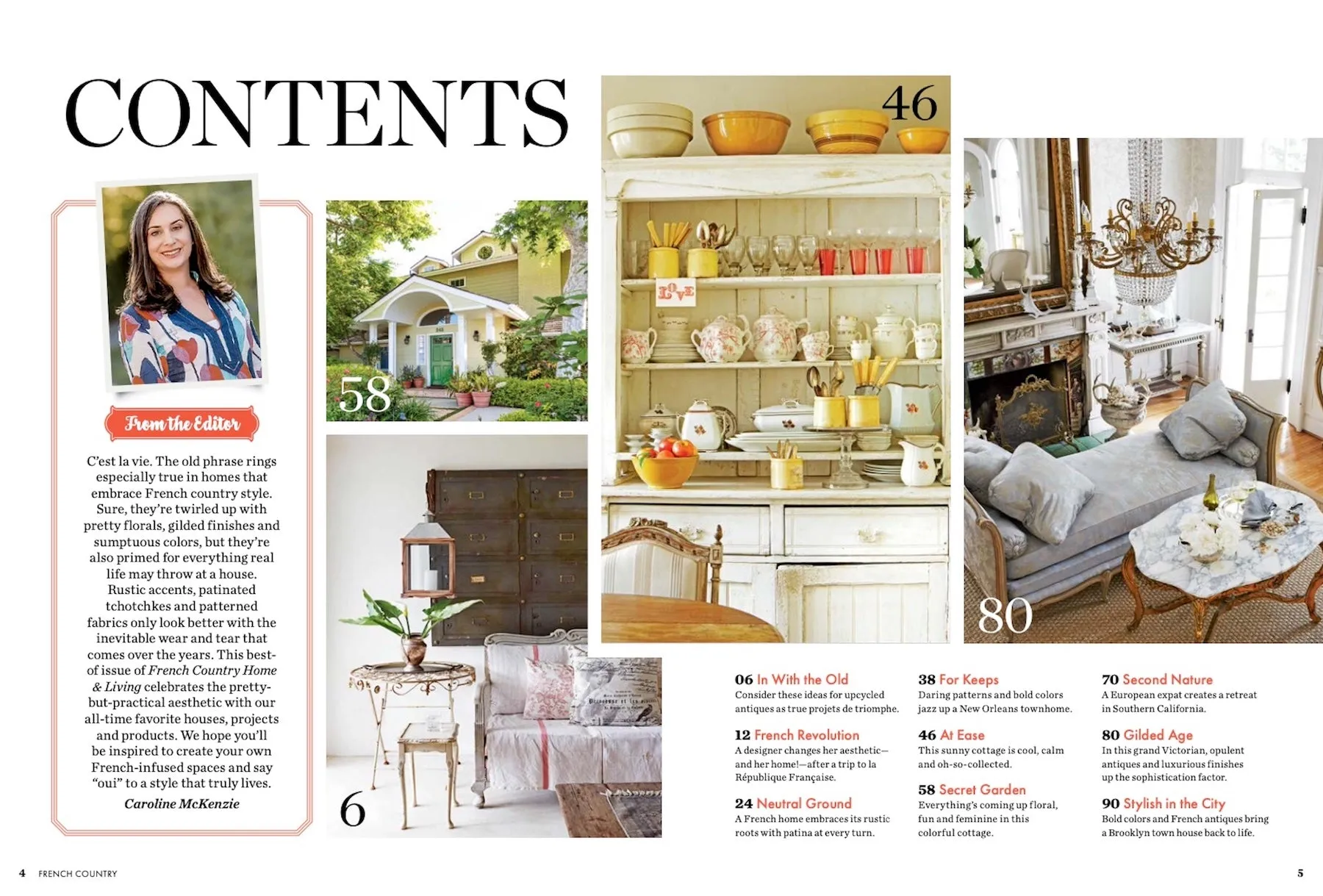 French Country - Home & Living: Rustic & Romantic Decorating Tips, 235 Ideas To "Get The Look"