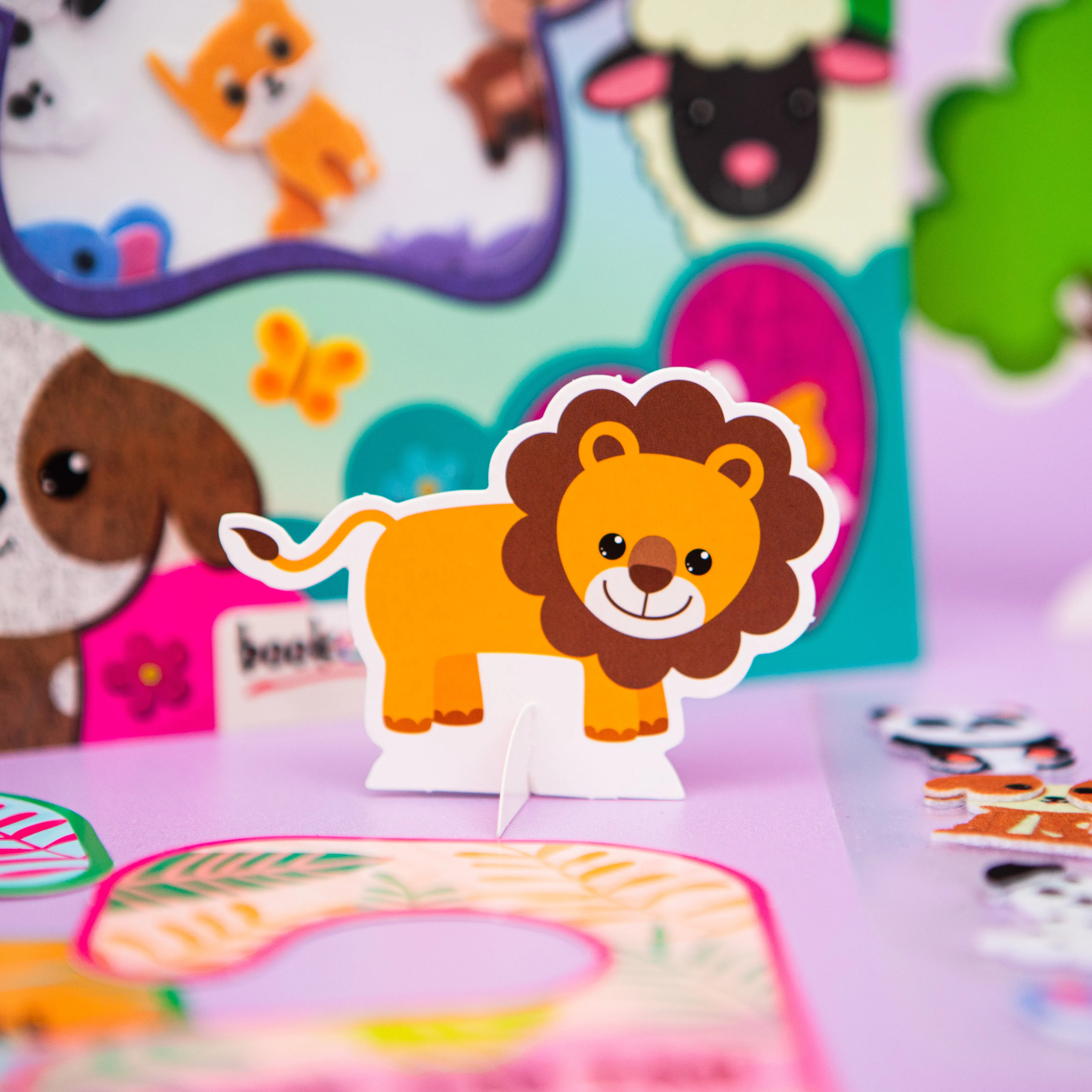 Fun Felt Sticker Activity Book: Baby Animals