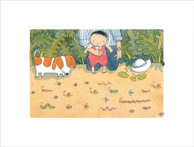 Garden Creatures PRINT Alison Lester
