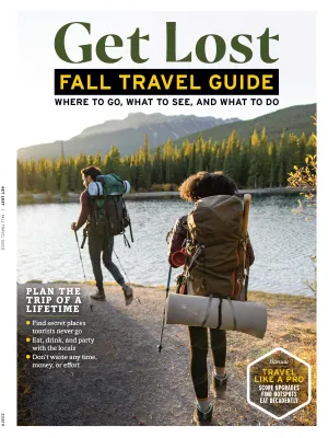 Get Lost - Fall Travel Guide: Plan the Trip of a Lifetime, 13 Amazing Destinations, Secret Places Tourists Never Go, What To Bring, Staying Safe On The Go & More!