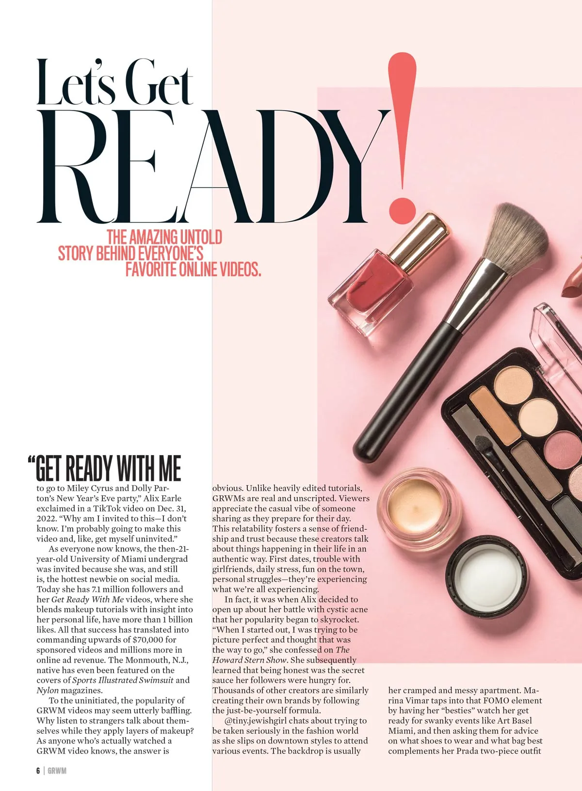 Get Ready With Me - The Alix Earle Affect, 7 Secrets To Become A Content Creator, Beauty, Fashion & Skincare Tips From Top Trendsetters Like Emma Chamberlain, Kylie Jenner, Jaclyn Hill & More!