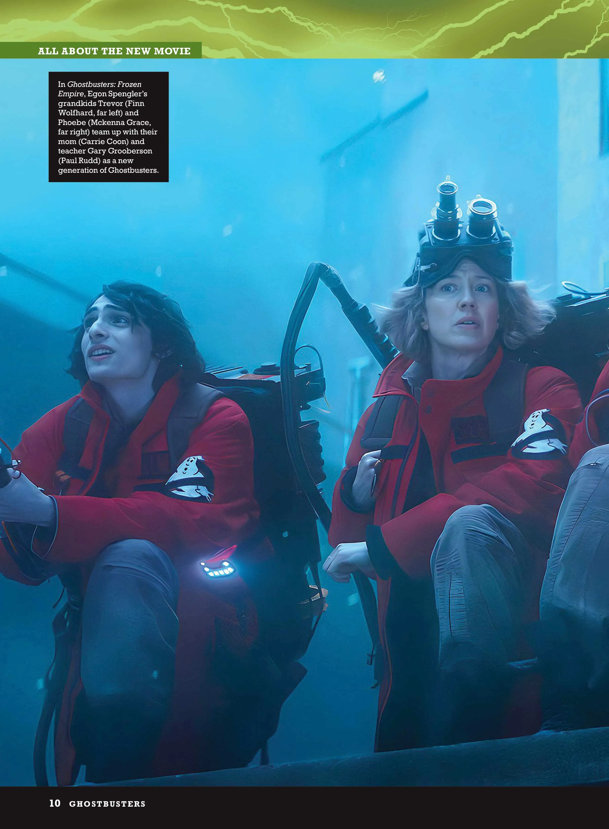 Ghostbusters - New Movie, The Frozen Empire, Paul Rudd, Finn Wolfhard, Look Back At The Movies, Heroes, Villains, Ghosts, Original Cast, Harold Ramis, Dan Aykroyd, Bill Murray, Rick Moranis & More!