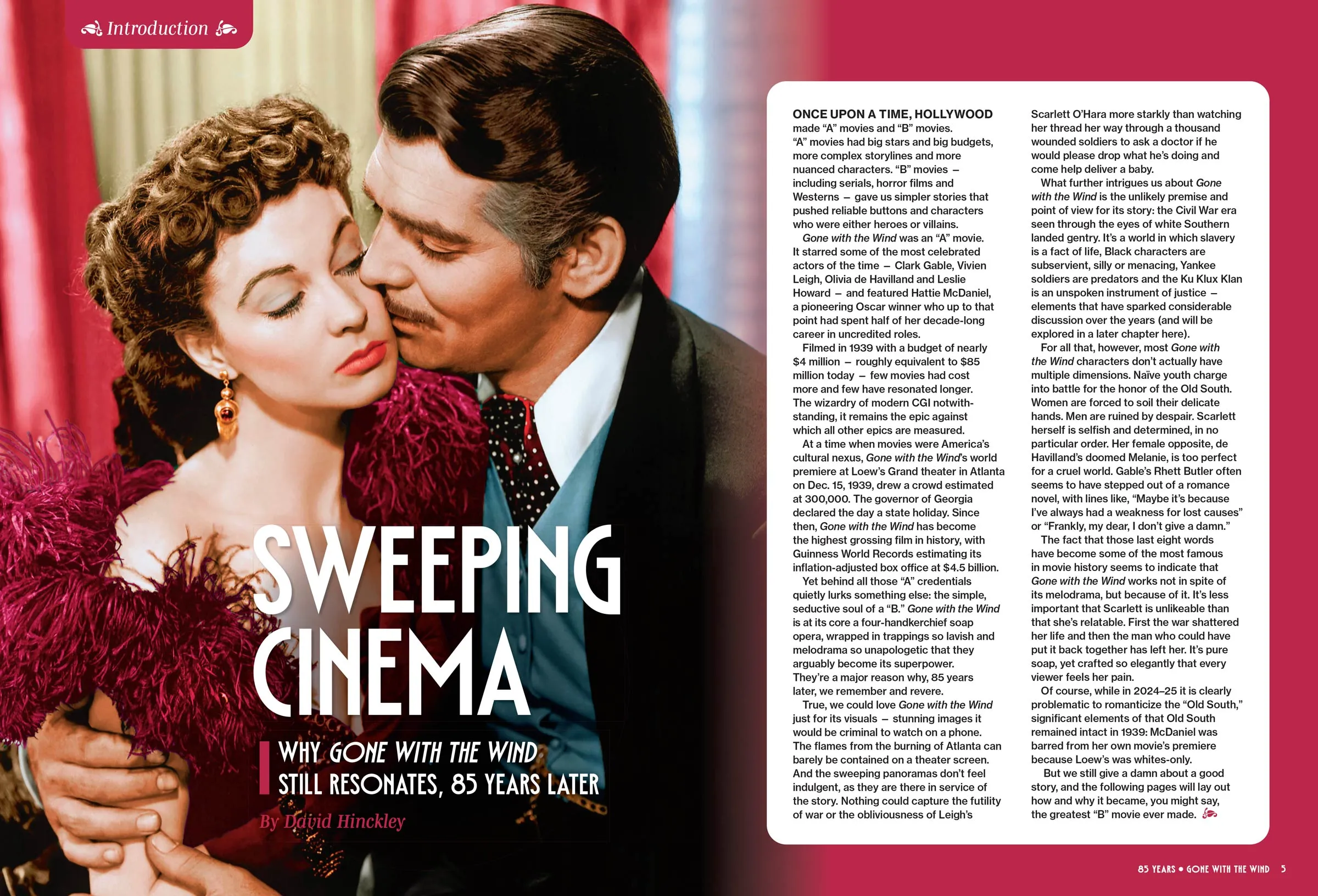 Gone With The Wind - Timeless Cinematic Masterpiece, Continues To Captivate 85 Years Later, Margaret Mitchell's Novel To Big Screen, Cast, Vivien Leigh, Clark Gable, Oscars, Modern Perspectives & More