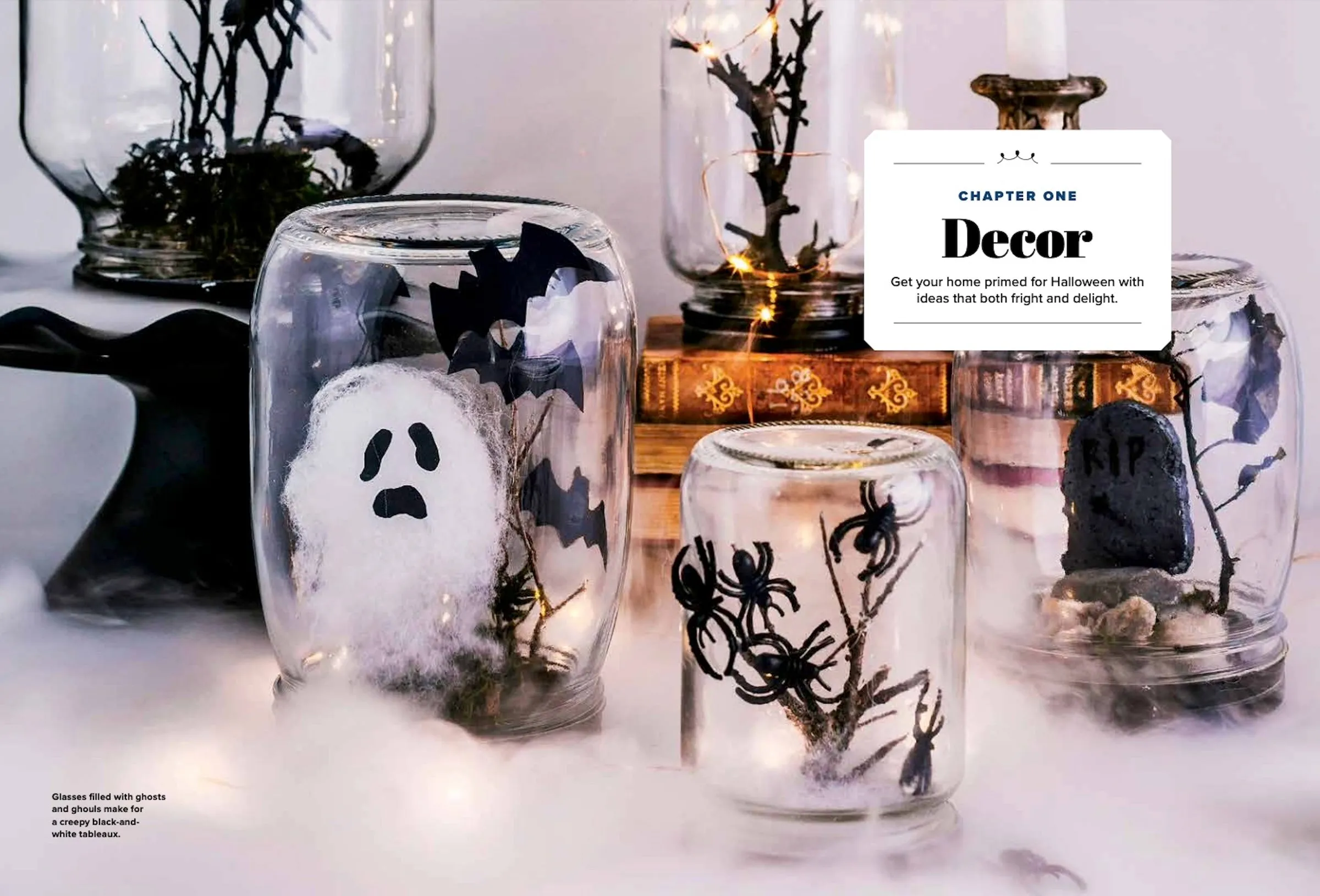Halloween Spooktacular - 215 Scary Fun Ideas, Perfect Pumpkins, Devilish Decor & Decorations, Creative Costumes,   44 Recipes for Spooky Sweets