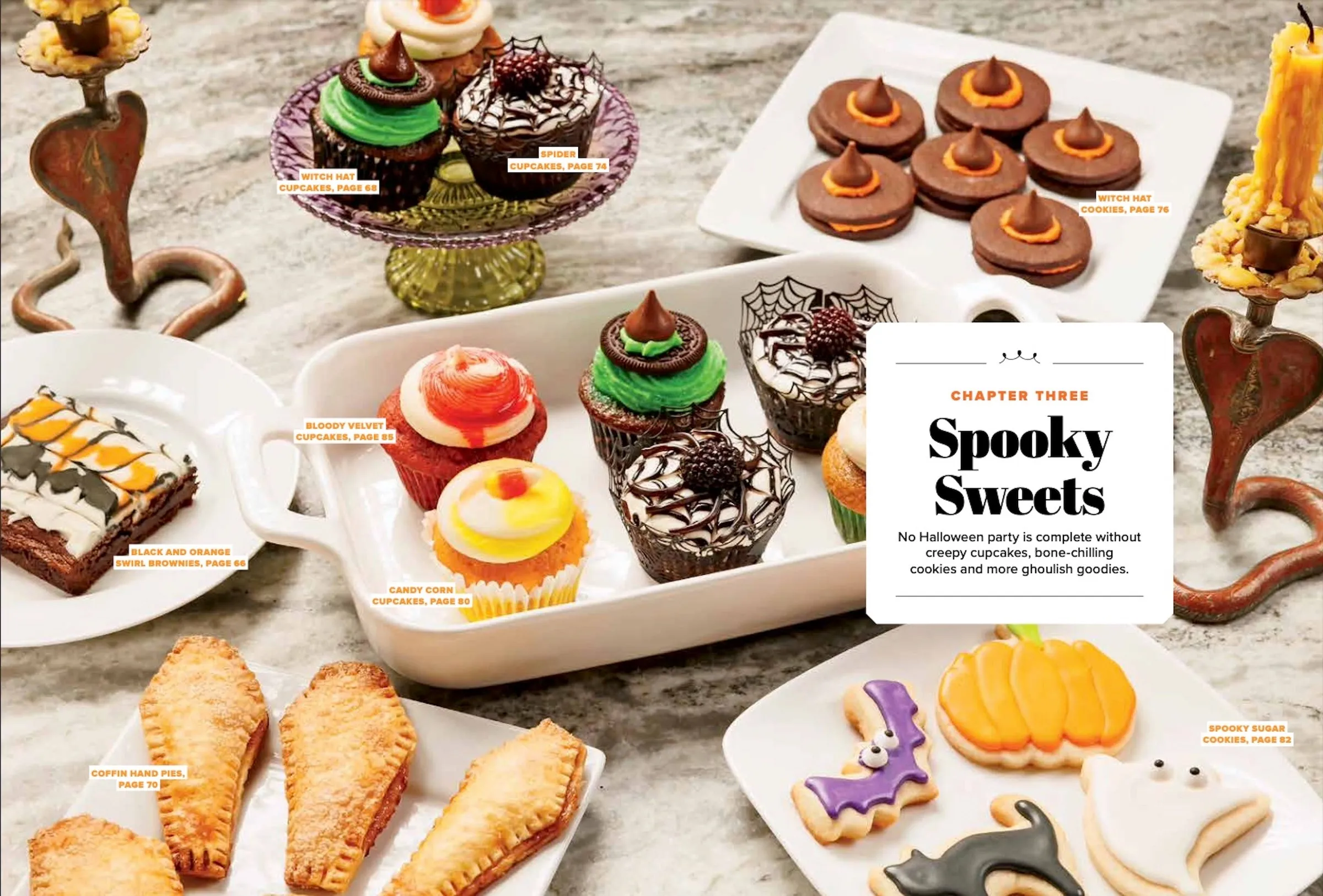 Halloween Spooktacular - 215 Scary Fun Ideas, Perfect Pumpkins, Devilish Decor & Decorations, Creative Costumes,   44 Recipes for Spooky Sweets