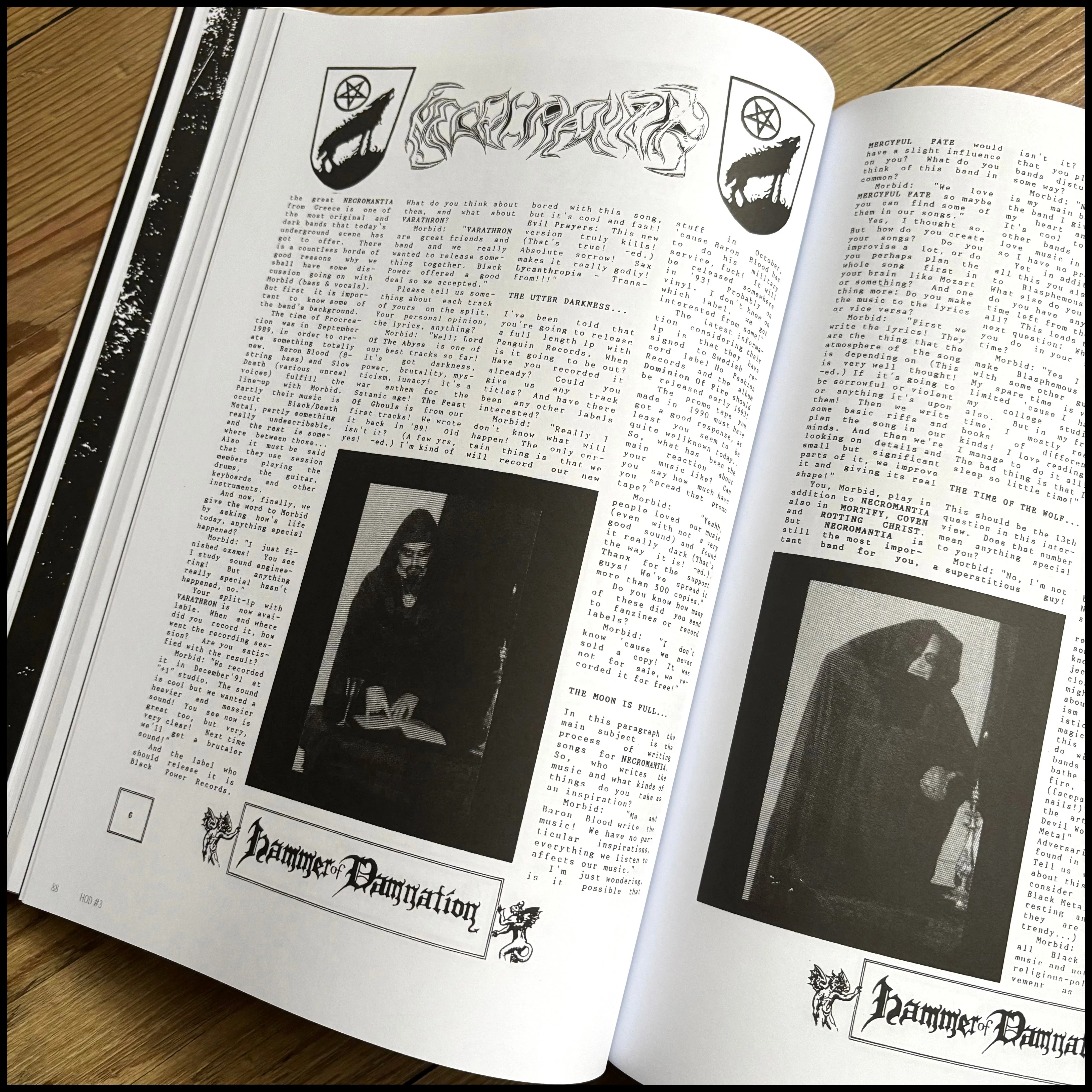HAMMER OF DAMNATION large hardback