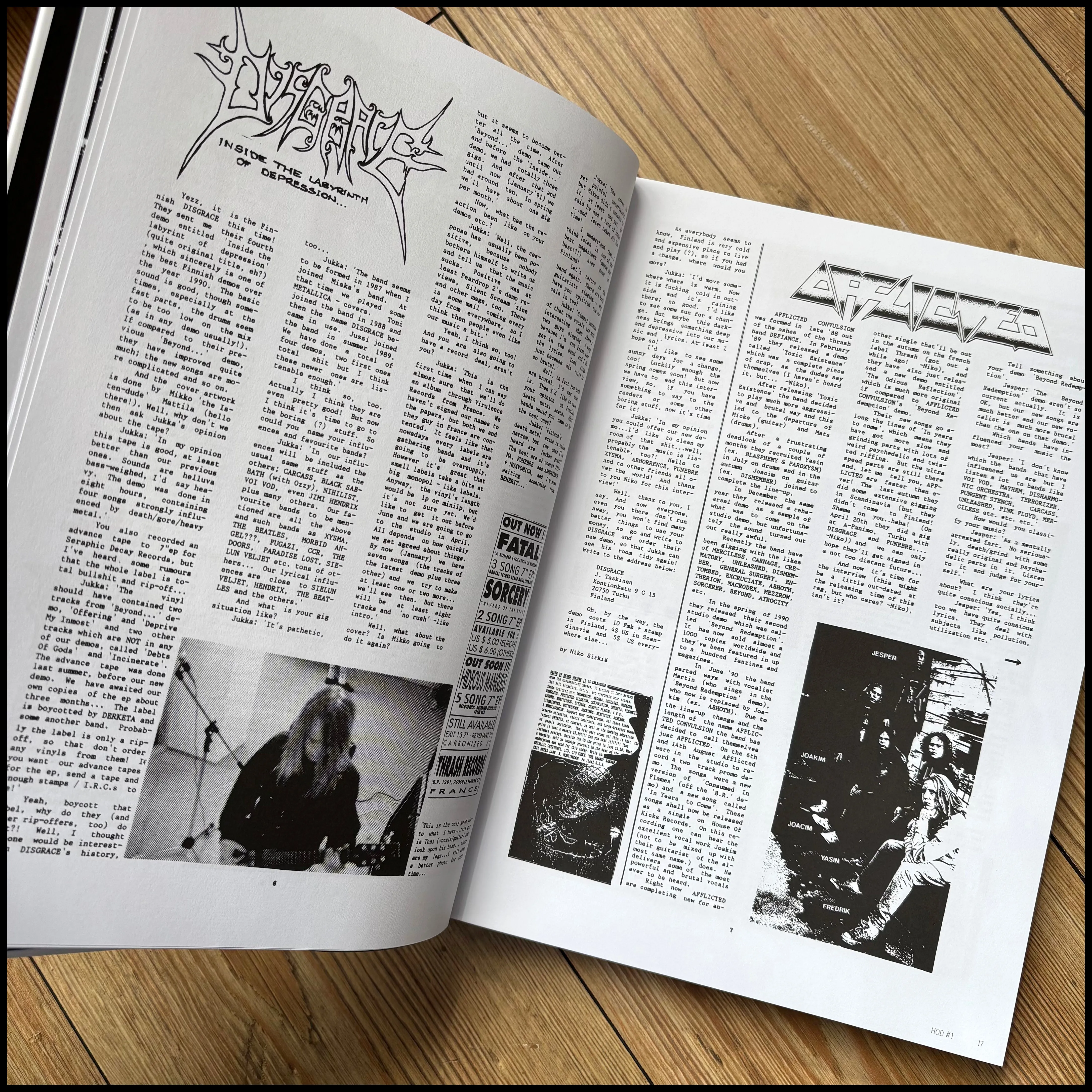 HAMMER OF DAMNATION large hardback