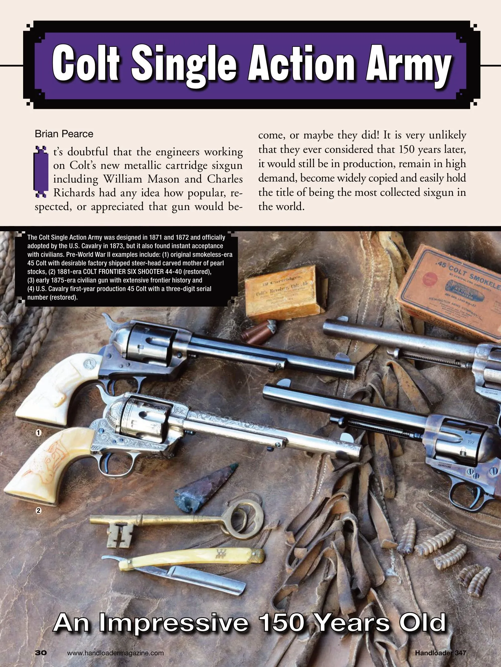 Handloader December 2023 - The Ammunition Reloading Journal: The New Kimber KDS9c 9mm Luger, FN 509, Duplicating Original Loads & Colt Single Action Army