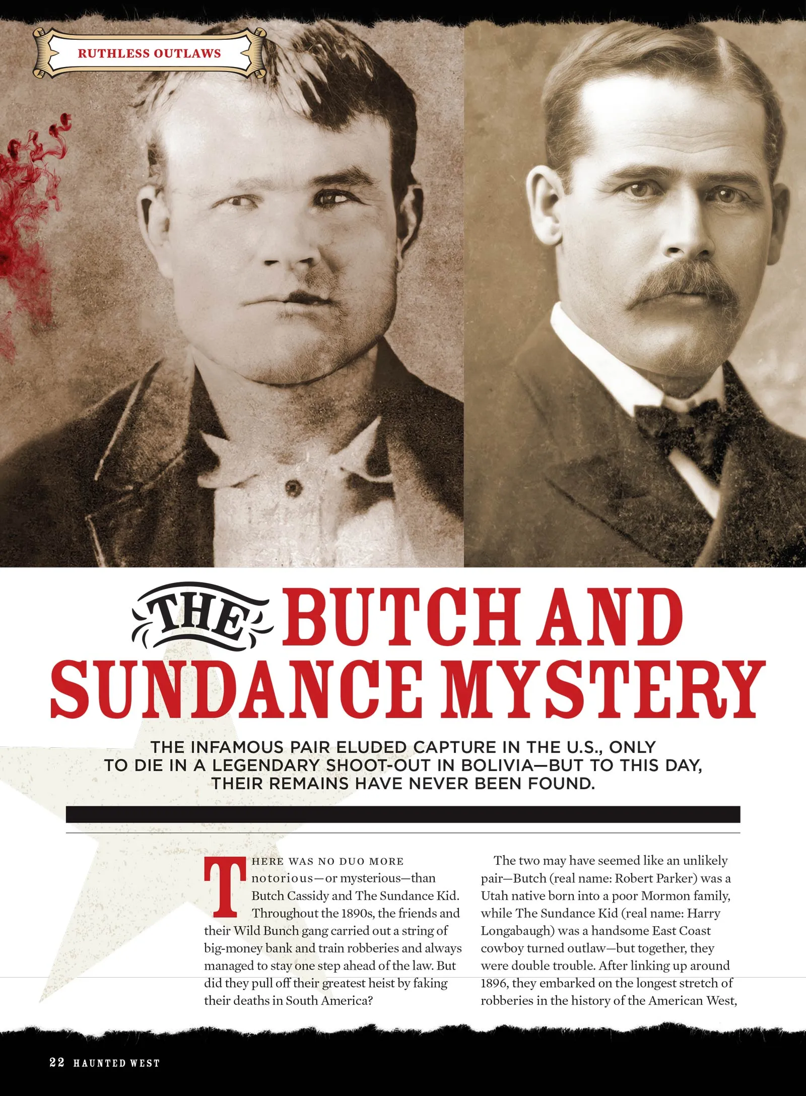Haunted West - Legendary Tales From The Frontier: 50  Heroes, Notorious Outlaws & Heroic Wild Women, Jessie James, Annie Oakley, Ghost Towns, Terrifying Stories, Adventure, Spooky Sightings & More!