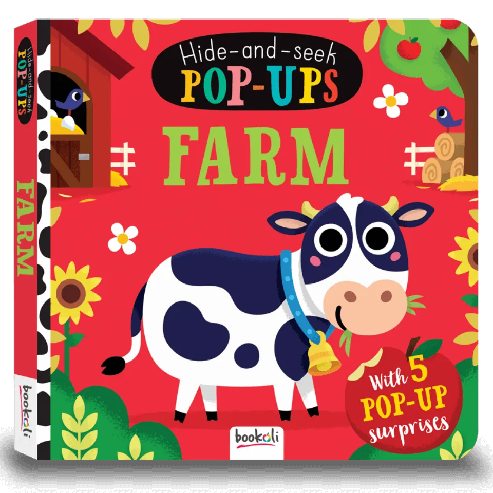 Hide and Seek Pop-Ups Book: Farm