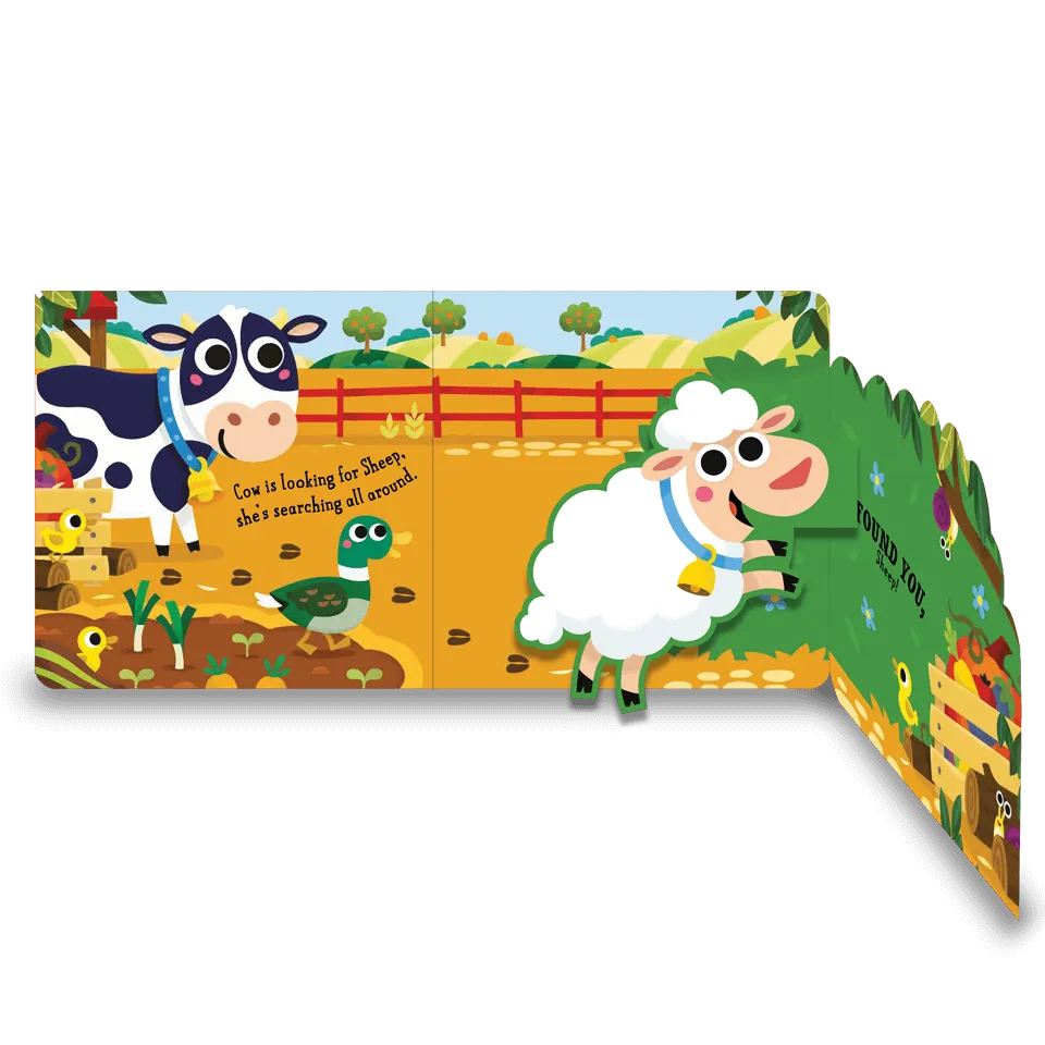 Hide and Seek Pop-Ups Book: Farm