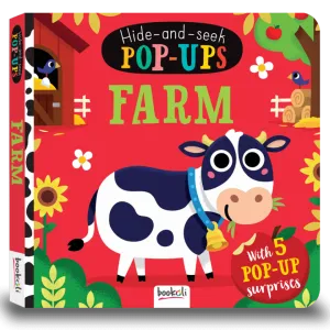 Hide and Seek Pop-Ups Book: Farm