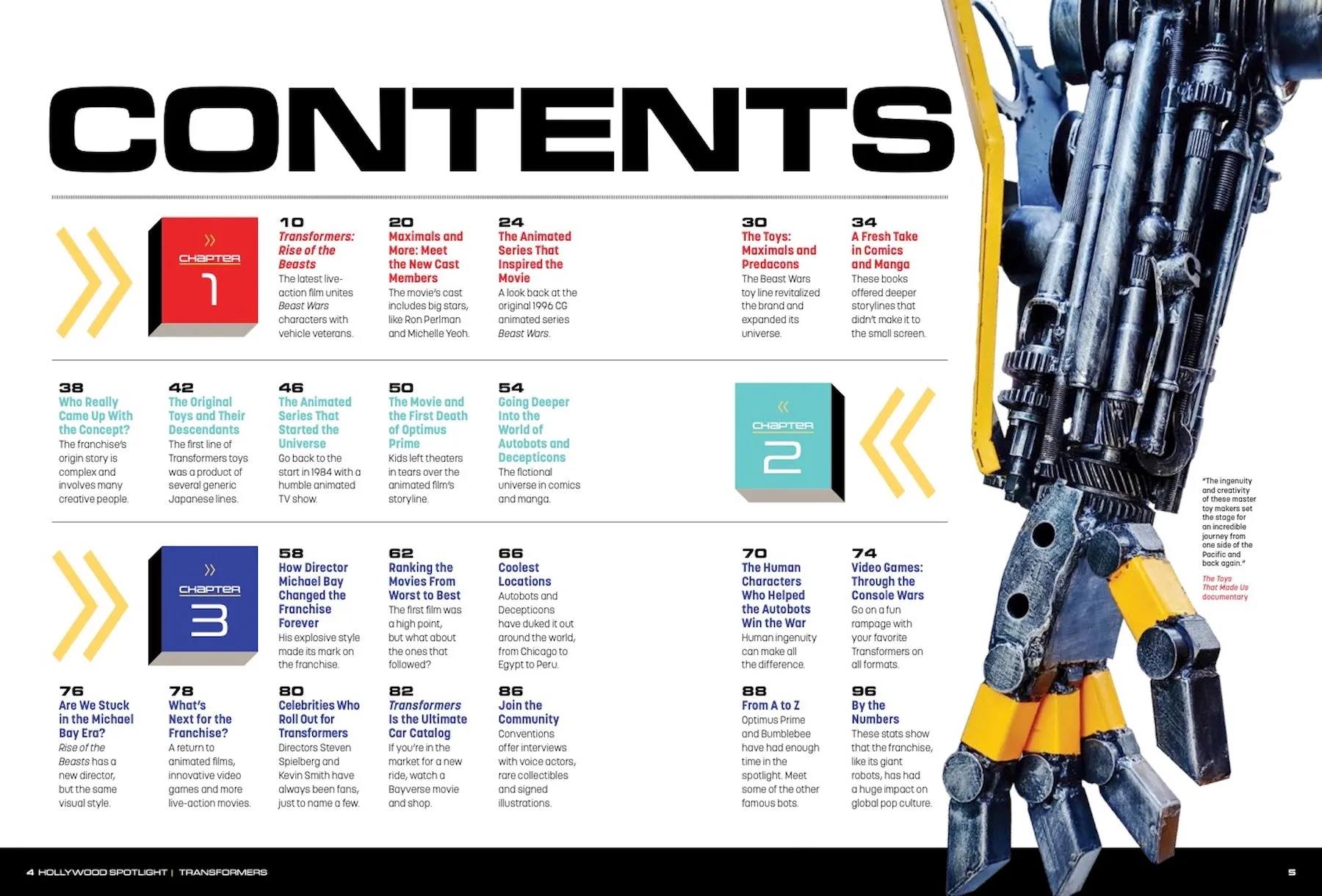 Hollywood Spotlight - The Ultimate Guide to Transformers:  All about The Rise of the Beasts and First Looks at the New Movie!