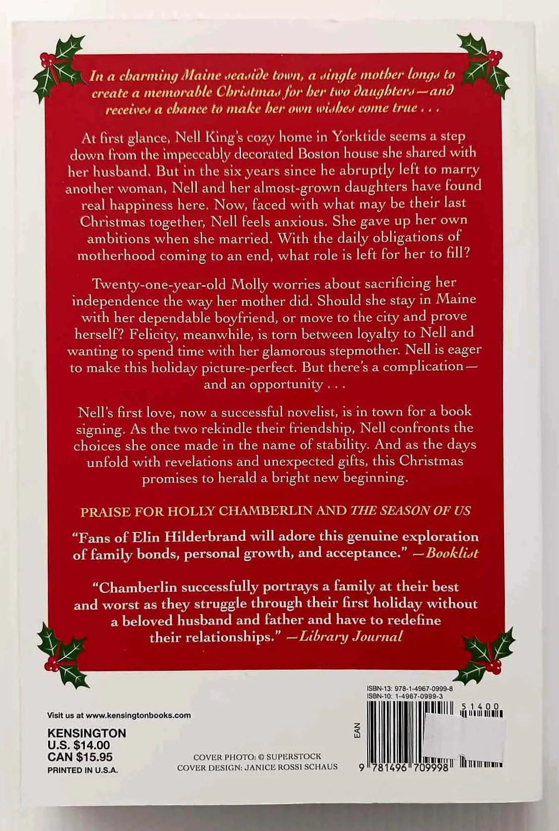 HOME FOR CHRISTMAS - Holly Chamberlin