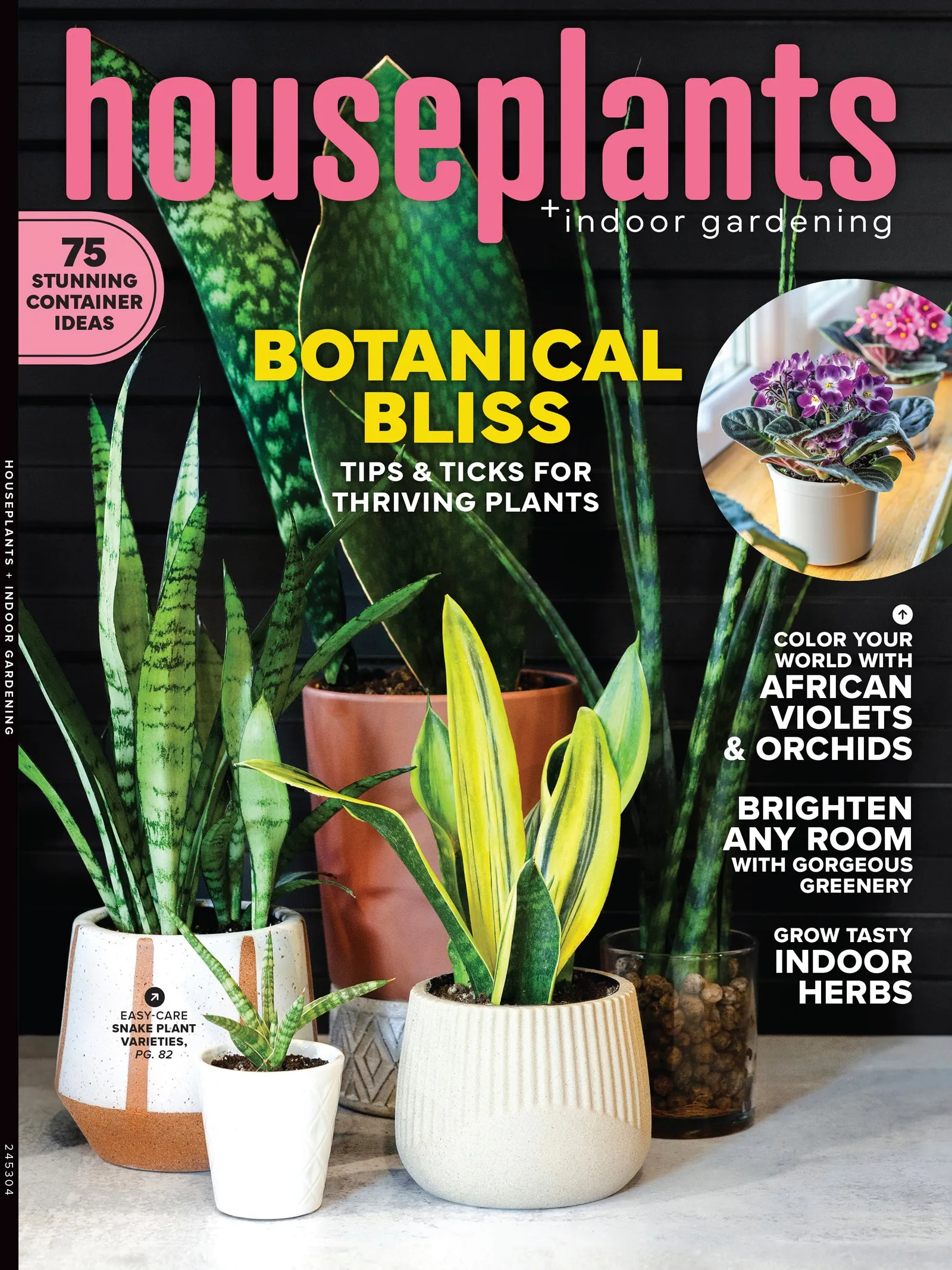 Houseplants & Indoor Gardening - Botanical Bliss: Explore The Vibrant World Of Indoor Gardening, 75 Stunning Container Ideas, Transform Your Home, Grow Indoor Herbs, DIY Projects, Tips & More!