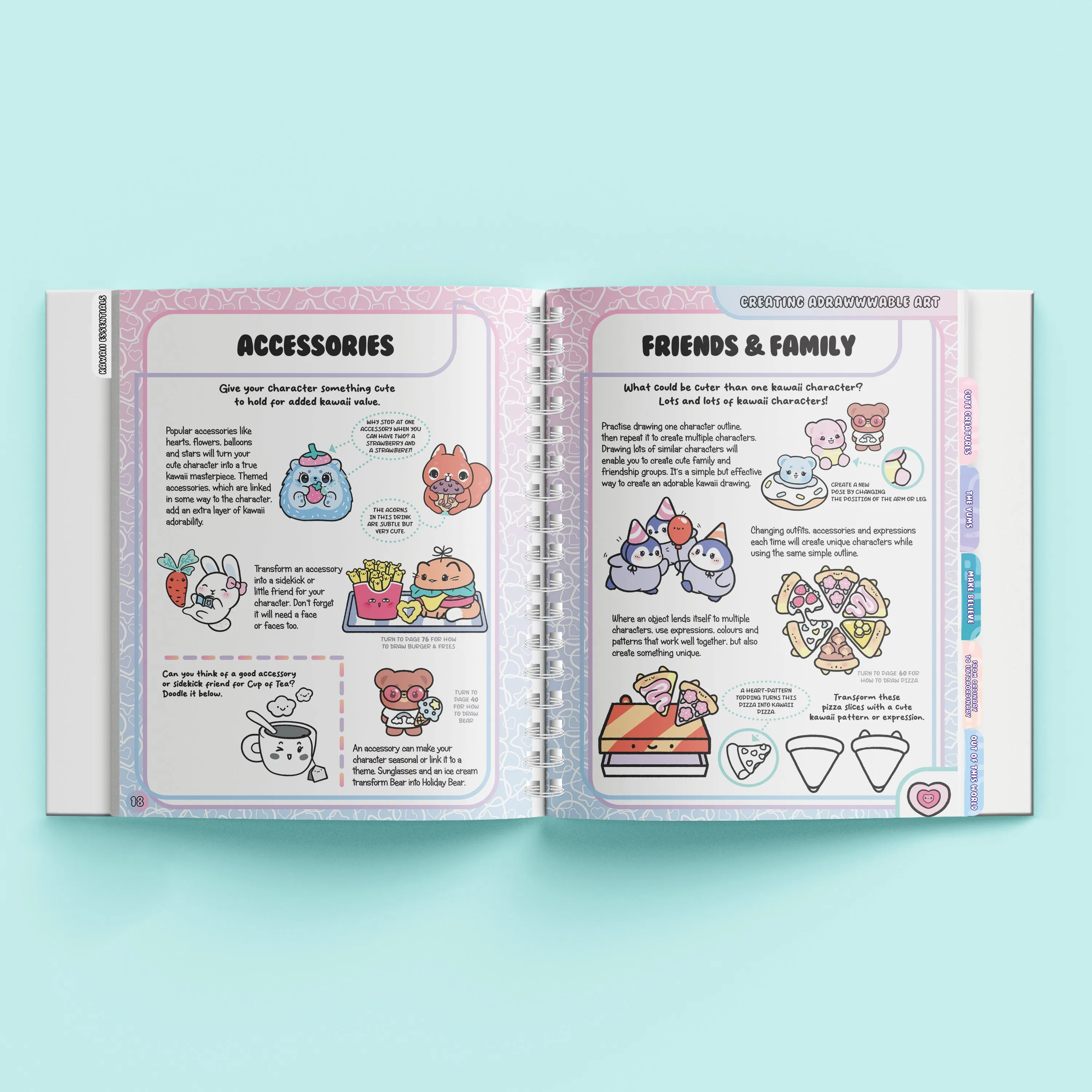 How to Draw Kawaii Binder