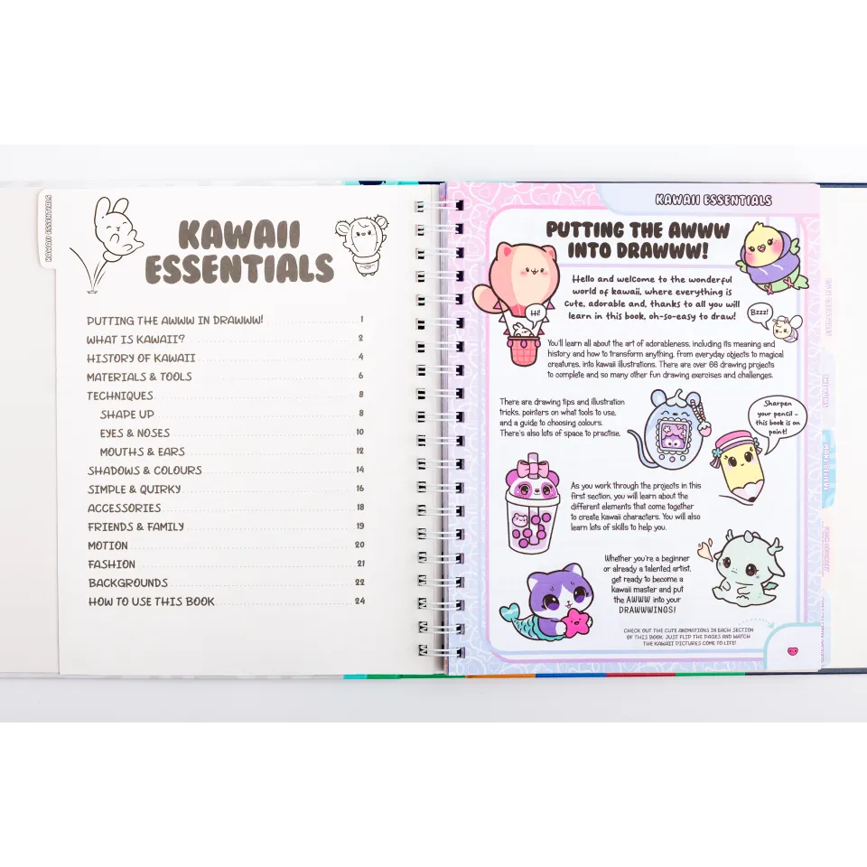 How to Draw Kawaii Binder