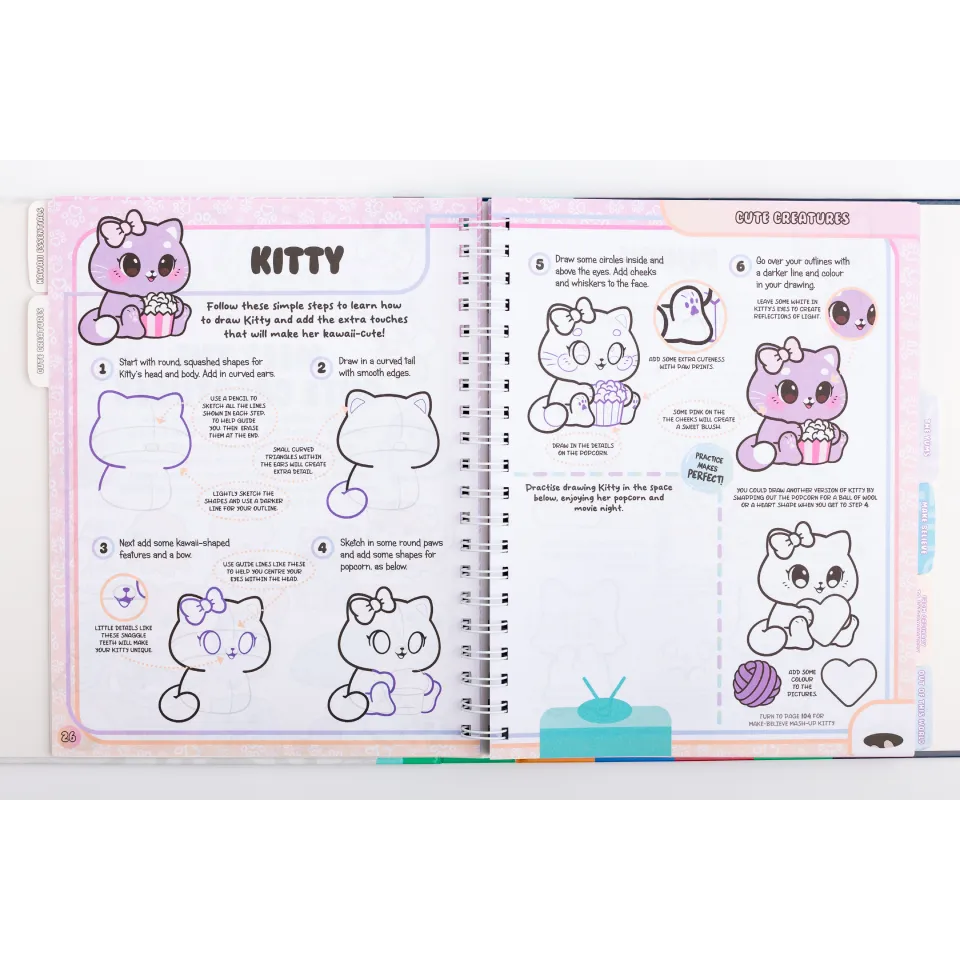 How to Draw Kawaii Binder
