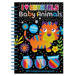 I Love Crystals Book: Baby Animals