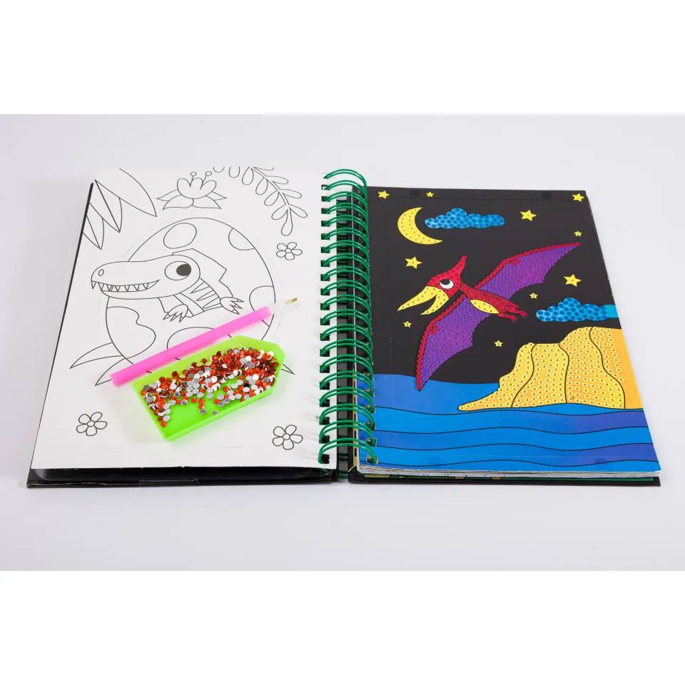 I Love Crystals Book: Dinosaurs