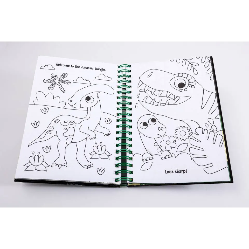 I Love Crystals Book: Dinosaurs