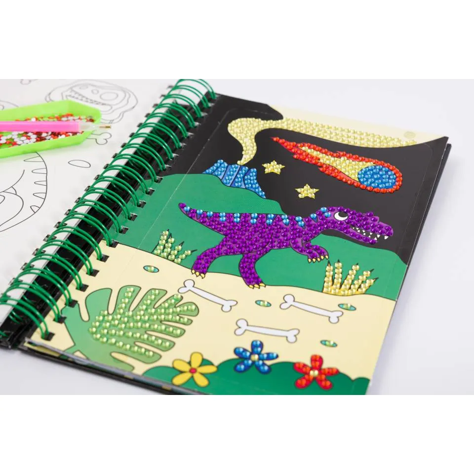 I Love Crystals Book: Dinosaurs
