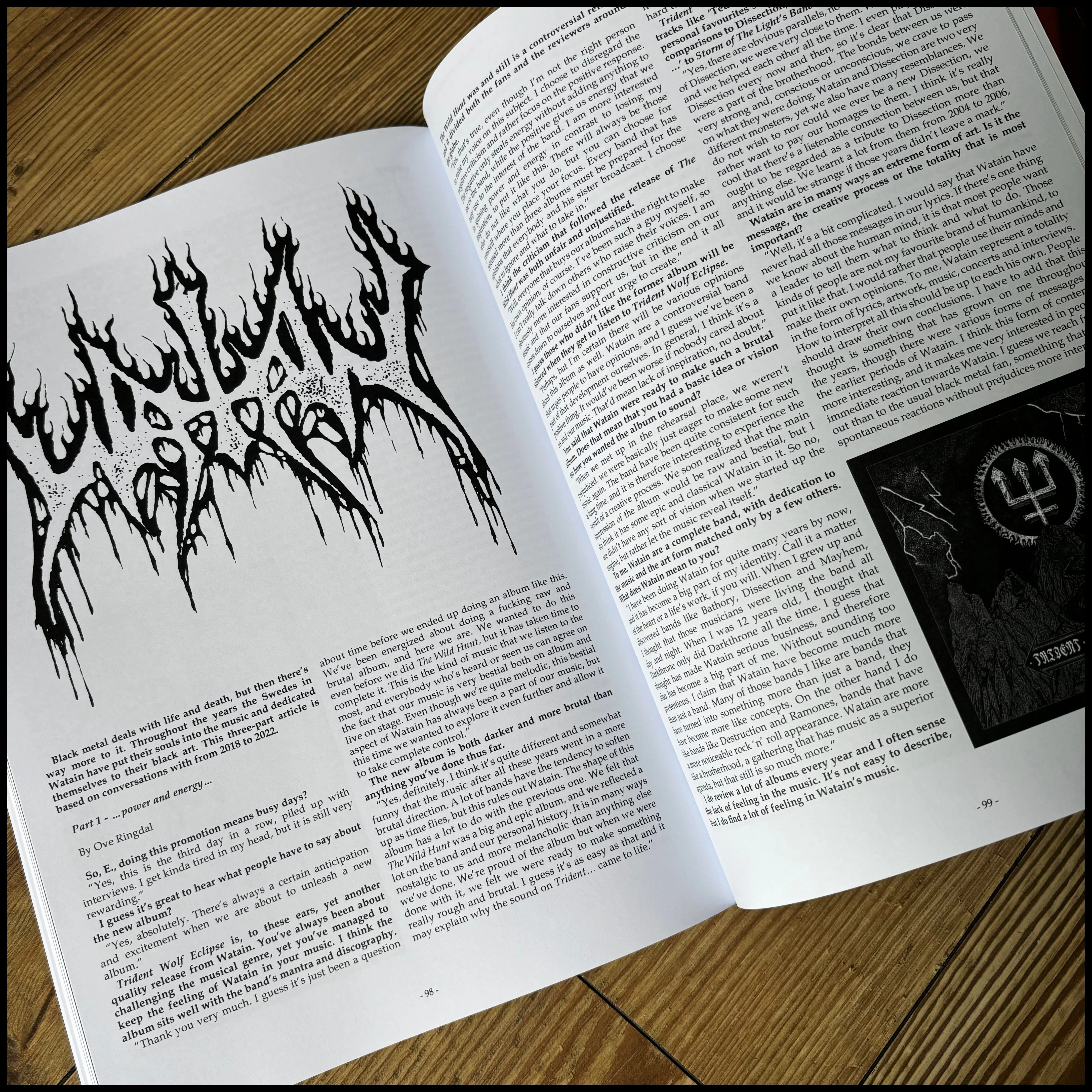 IMHOTEP: ISSUE 12 (first issue in 8 years, HUGE interviews with Deathspell Omega, Watain, Dissection, Mare & more)