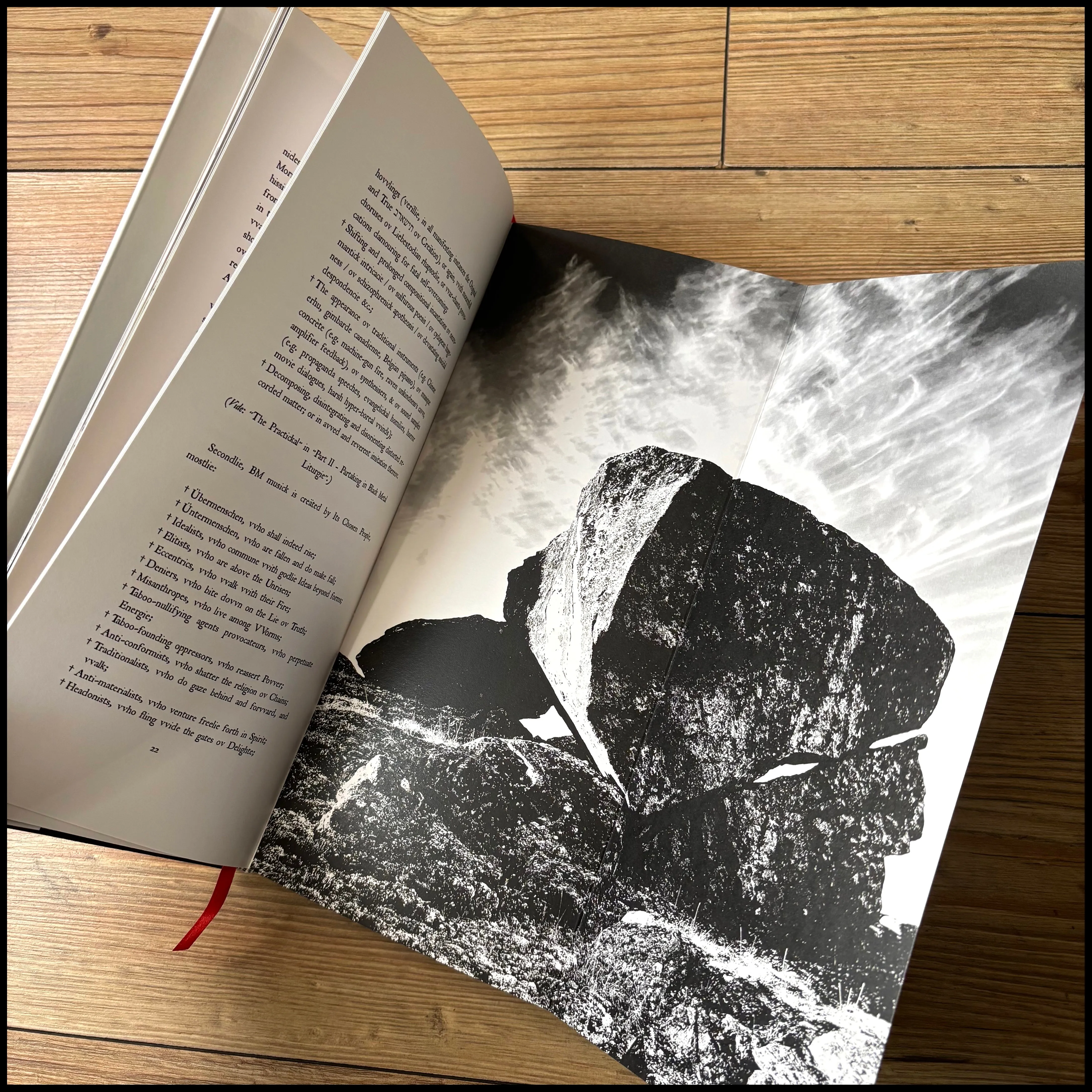 IN BLACKEST BLIZZARD: INITIATING THYSELF TO BLACK METAL NECROMANCIE deluxe hardback (111 numbered copies)