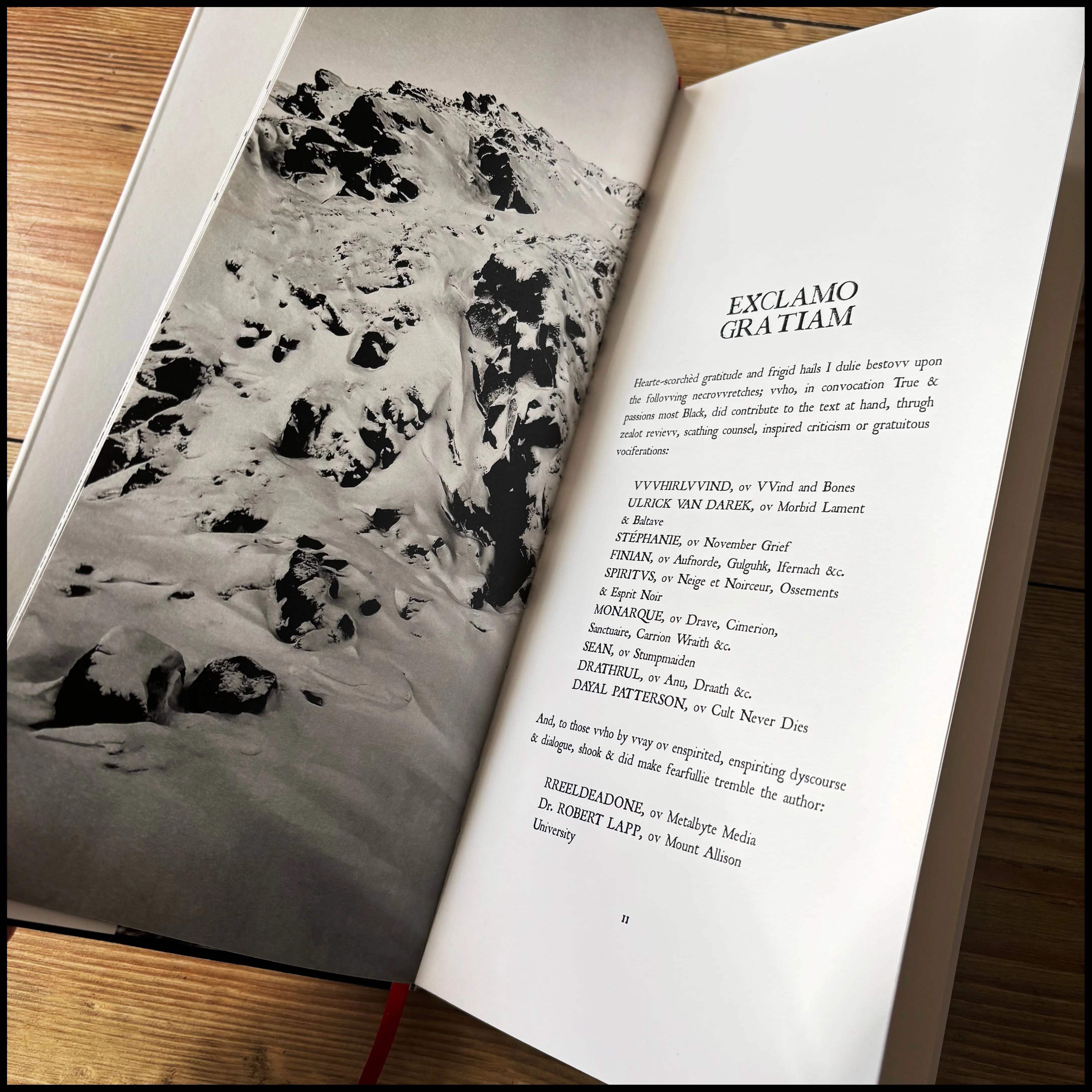 IN BLACKEST BLIZZARD: INITIATING THYSELF TO BLACK METAL NECROMANCIE deluxe hardback (111 numbered copies)