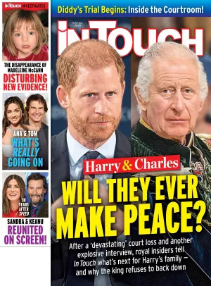 In Touch -  05.26.25: Royal Family Tensions Rise, Diddys Trial Begins, New Madeline McCann Evidence, Ana de Armas & Tom Cruise Rumors Heat Up, Sandra Bullock & Keanu Reeves Reunite On-Screen & More!