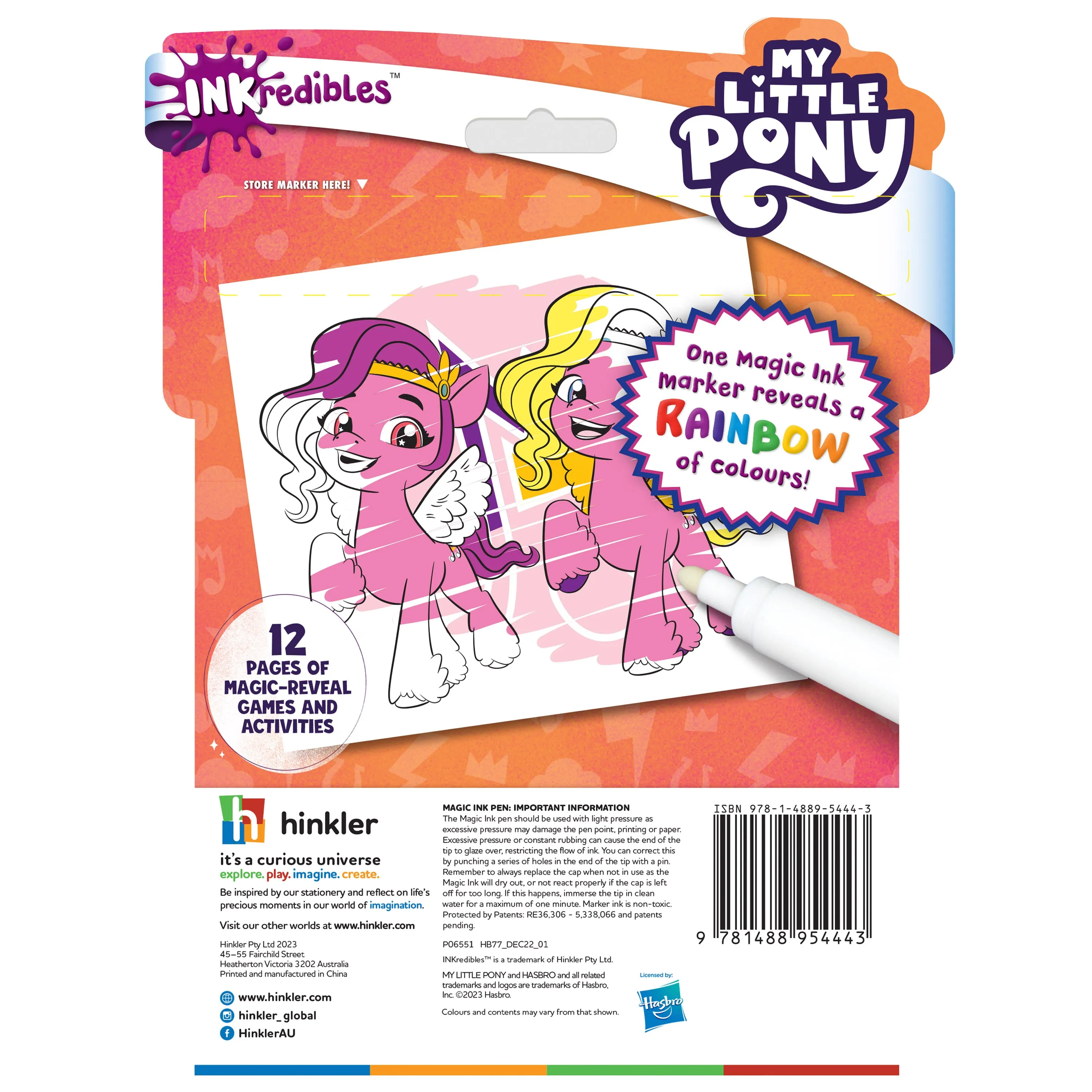 Inkredibles Magic Ink: My Little Pony
