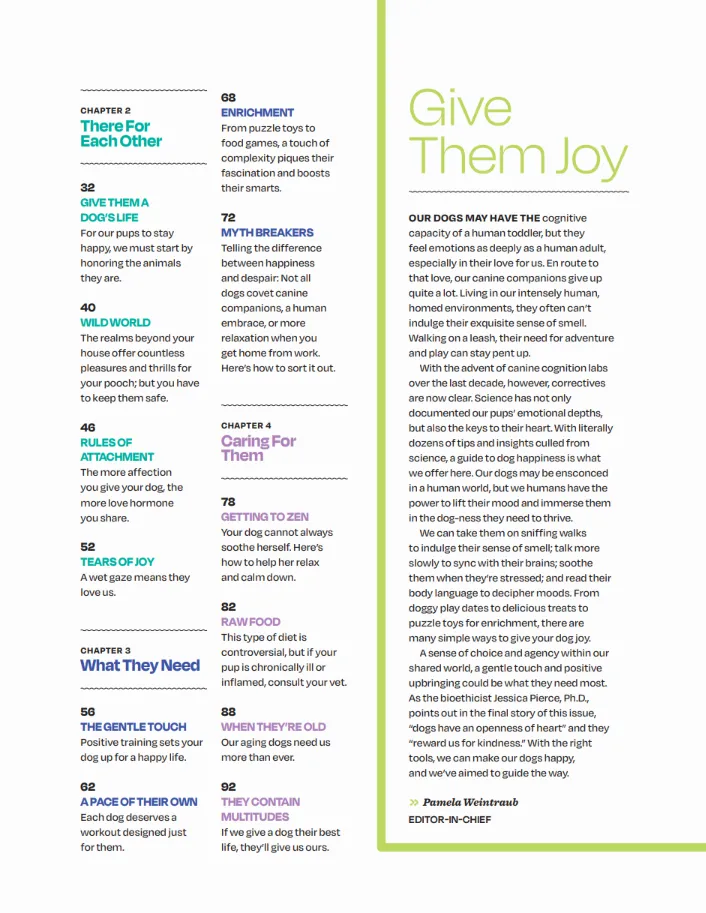 Inside Your Dog's Mind - The Happiness Issue: The Art Of Adventure & Play, Tips & Techniques To Fill Your Furry Friend's Lives With Joy, Playtime, Proper Nutrition, Return Gestures Of Love & More!