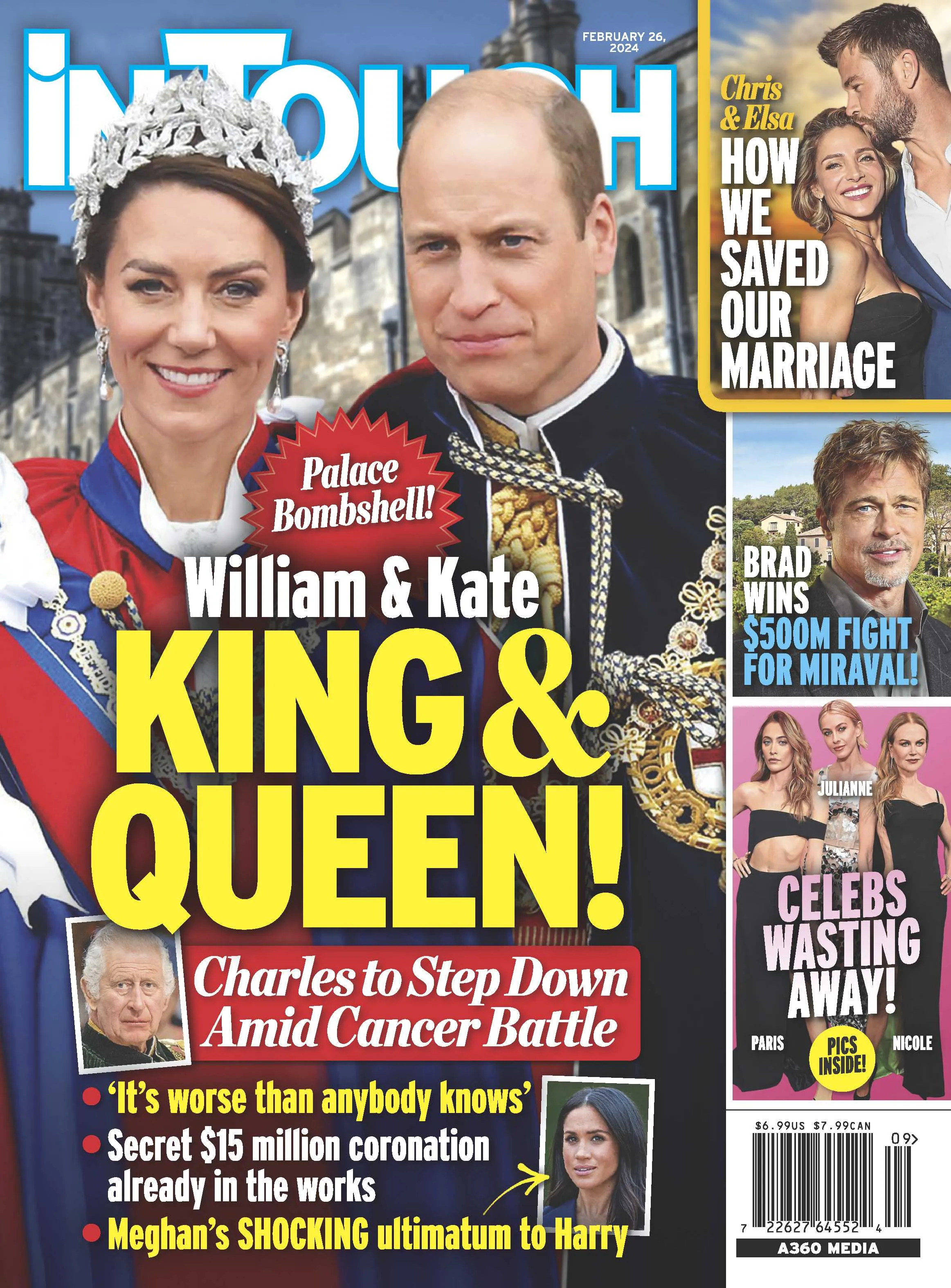 InTouch - 02.26.24 Prince William and Kate Middleton King and Queen