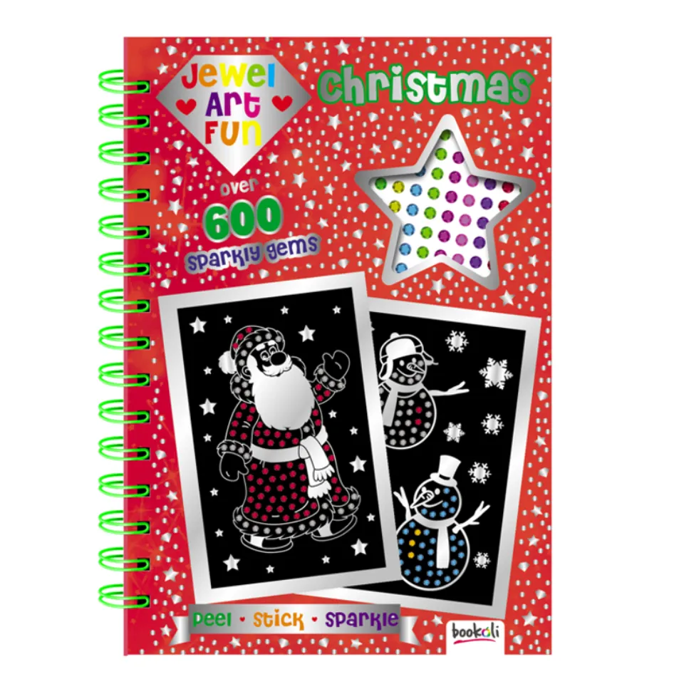 Jewel Art Fun Book: Christmas