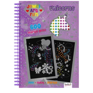 Jewel Art Fun Book: Unicorns