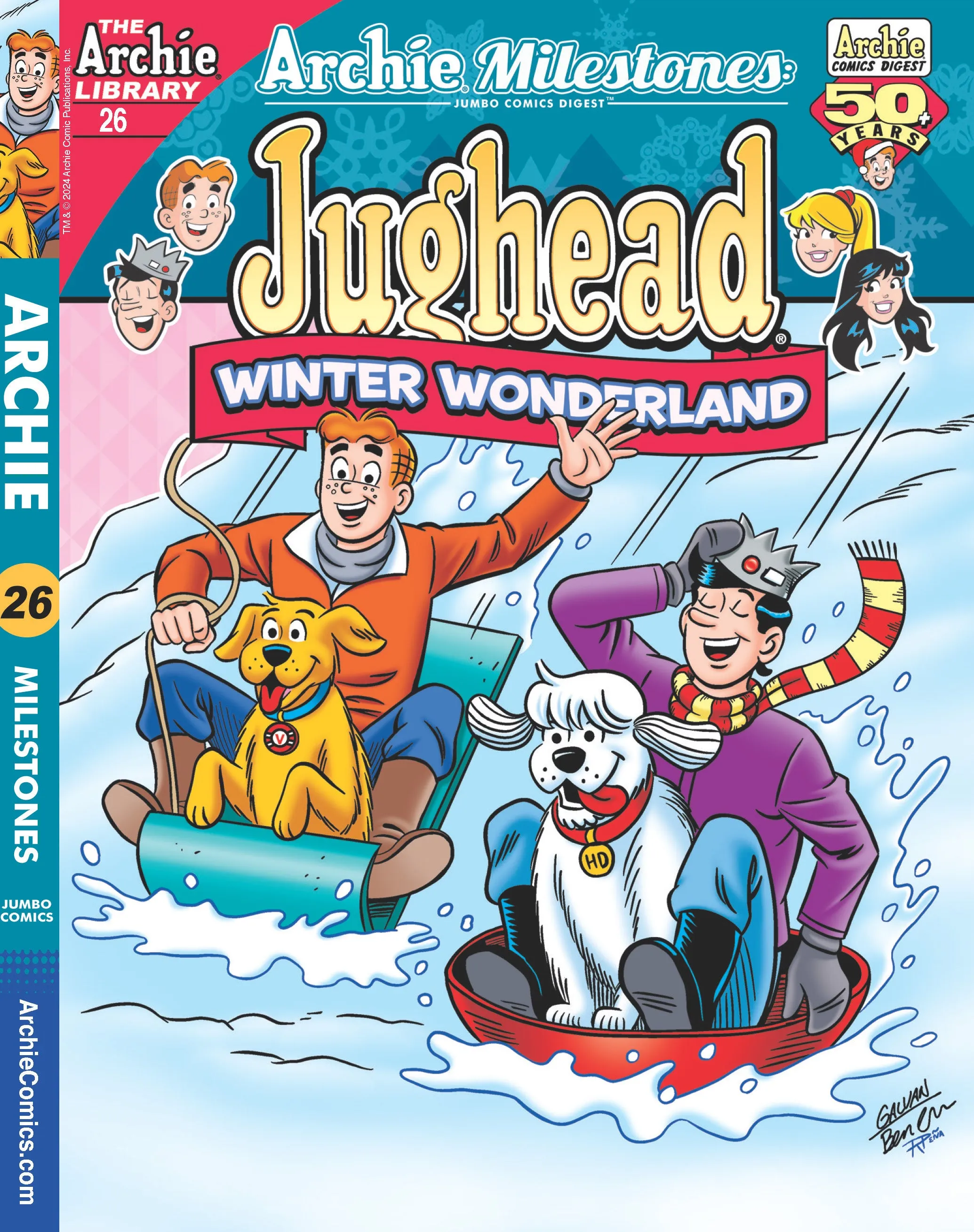 Jughead Winter Wonderland - Archie Milestones Jumbo Comics Digest 26: Sip Some Cocoa, Throw Some Snowballs & Create Some Special Snowy Memories With Jughead, Hot Dog, & All His Friends In Riverdale!