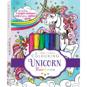 Kaleidoscope Colouring Kit: Unicorn Rainbows
